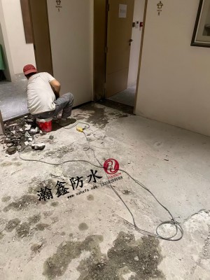 会所门口、卫生间门口石材反碱，拆了才找我，早找我不用拆(图3)